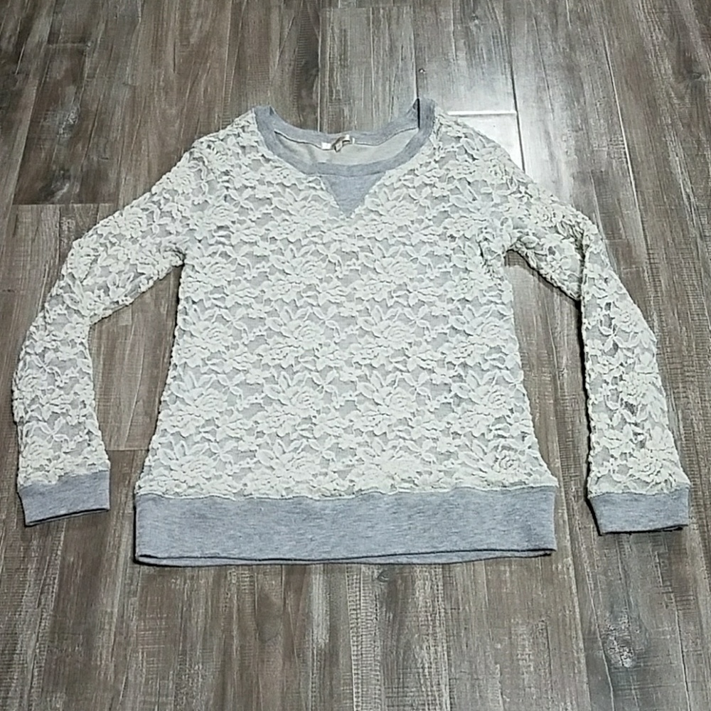 Matty M lacey sweatshirt sz Medium